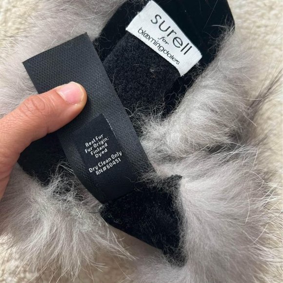 real fur fashion headpiece